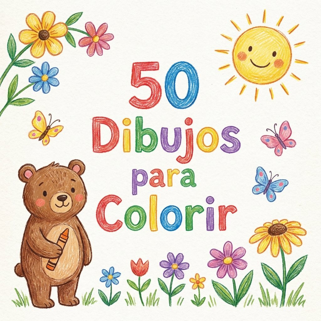 50 Dibujos para Colorir