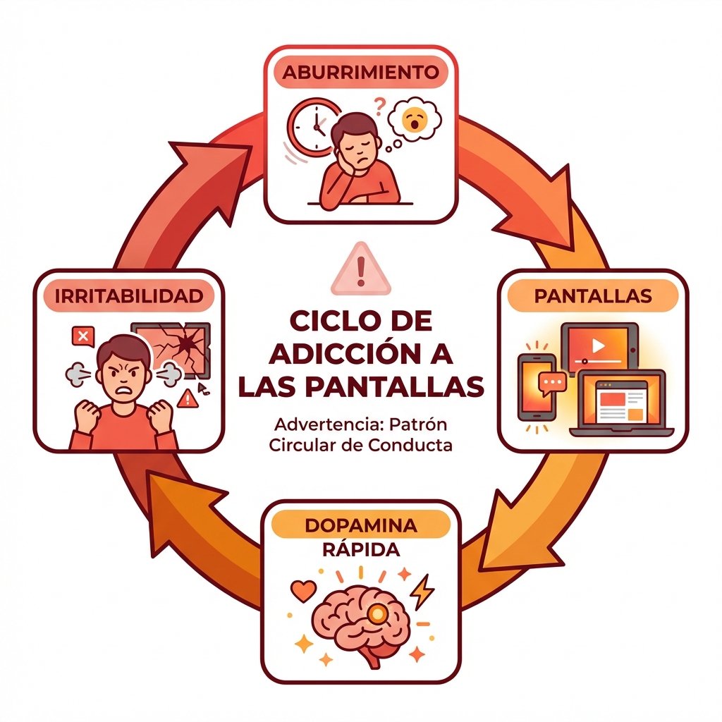 Ciclo del Vicio en Pantallas